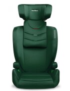 CARETERO Scaun auto 2in1 cu isofix Nimbus Dark Green 100-150 cm i-Size cu spatar reglabil si detasabilutilizare doar inaltatorcertificat R129tetiera reglabilaghidaje centuri