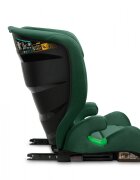 CARETERO Scaun auto 2in1 cu isofix Nimbus Dark Green 100-150 cm i-Size cu spatar reglabil si detasabilutilizare doar inaltatorcertificat R129tetiera reglabilaghidaje centuri