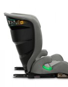 CARETERO Scaun auto 2in1 cu isofix Nimbus Graphite 100-150 cm i-Size cu spatar reglabil si detasabilutilizare doar inaltatorcertificat R129tetiera reglabilaghidaje centuri