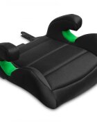 CARETERO Scaun auto 2in1 cu isofix Nimbus Negru 100-150 cm i-Size cu spatar reglabil si detasabilutilizare doar inaltatorcertificat R129tetiera reglabilaghidaje centuri