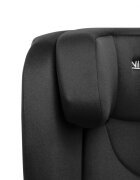 CARETERO Scaun auto 2in1 cu isofix Nimbus Negru 100-150 cm i-Size cu spatar reglabil si detasabilutilizare doar inaltatorcertificat R129tetiera reglabilaghidaje centuri