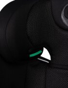 CARETERO Scaun auto copii 2in1 Breezy Fix Black I-Size 100-150 cmfixare cu isofixtetiera reglabilaspatar detasabilsistem de ventilatie BreezeCool