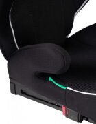 CARETERO Scaun auto copii 2in1 Breezy Fix Black I-Size 100-150 cmfixare cu isofixtetiera reglabilaspatar detasabilsistem de ventilatie BreezeCool