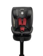 CARETERO Scaun auto copii Fortis I-Size Burgundy 40-150 cm cu baza isofix si picior stabilizare sezut rotativ tetiera reglabila spatar reglabil fante de aerisire