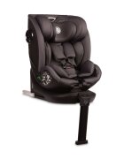 CARETERO Scaun auto copii Fortis I-Size Graffit 40-150 cm cu baza isofix si picior stabilizare sezut rotativ tetiera reglabila spatar reglabil fante de aerisire