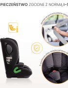 CARETERO Scaun auto copii Vivo Graphite i-Size 76-150 cmcertificat R12903tetiera reglabilahusa detasabilacenturi cu pernute moipernuta reductor inclusa
