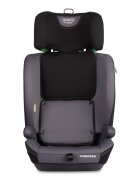 CARETERO Scaun auto copii Vivo Graphite i-Size 76-150 cmcertificat R12903tetiera reglabilahusa detasabilacenturi cu pernute moipernuta reductor inclusa
