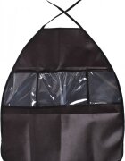CARETERO Set 2in1 protectie bancheta si organizator scaun auto copii cu prindere universala Black