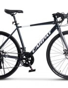 CARPAT Bicicleta Adv C28300RG GriAlb CursieraCyclocrossGravel roti 28 inch aluminiu 16 viteze echipare A3-LTW00 frane disc