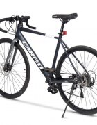 CARPAT Bicicleta Adv C28300RG GriAlb CursieraCyclocrossGravel roti 28 inch aluminiu 16 viteze echipare A3-LTW00 frane disc
