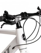 CARPAT Bicicleta CityGravel Pathfinder 3.0 C28314G AlbNegru roti 28 inch 14 viteze inaltime utilizator 150-165 cm greutate suportata 120 kg