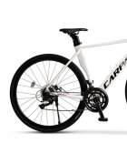 CARPAT Bicicleta CityGravel Pathfinder 3.0 C28314G AlbNegru roti 28 inch 14 viteze inaltime utilizator 150-165 cm greutate suportata 120 kg