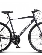 CARPAT Bicicleta CityGravel RDV C28320G AlbastruAlb roti 28 inch 24 viteze inaltime utilizator 150-165 cm greutate suportata 120 kg