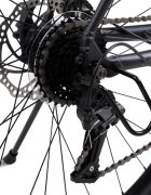 CARPAT Bicicleta CityGravel RDV C28320G AlbastruAlb roti 28 inch 24 viteze inaltime utilizator 150-165 cm greutate suportata 120 kg