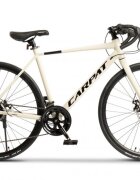 CARPAT Bicicleta CursieraCyclocross Adv C28320RG CremNegru roti 28 inch aluminiu 16 viteze echipare A3-LTW00 frane disc cabluri integrate