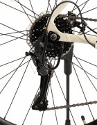 CARPAT Bicicleta CursieraCyclocross Adv C28320RG CremNegru roti 28 inch aluminiu 16 viteze echipare A3-LTW00 frane disc cabluri integrate