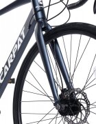 CARPAT Bicicleta CursieraCyclocross E- Adv A28320C Negru 28 inch cadru aluminiu 16 viteze echipare frane disc cabluri integrate