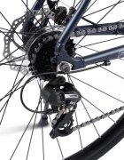 CARPAT Bicicleta CursieraCyclocross E- Adv A28320C Negru 28 inch cadru aluminiu 16 viteze echipare frane disc cabluri integrate