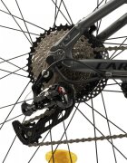 CARPAT Bicicleta Electrica C275H7E GriNegru MTB Hidraulica E-Bike roti 27.5 inch 11 viteze motor 250W autonomie Max 60 km baterie integrata in cadru Litiu-Ion 36V 10.4Ah