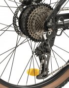 CARPAT Bicicleta Electrica C275H7E NegruGri MTB Hidraulica E-Bike roti 27.5 inch 11 viteze motor 250W autonomie Max 60 km baterie integrata in cadru Litiu-Ion 36V 10.4Ah