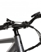 CARPAT Bicicleta Electrica E-Bike MTB Almighty C26518E GriNegru roti 26 inch inaltime utilizator 150-165 cm greutate suportata 120 kg viteza maxima25 kmh autonomie acumulator 60 km