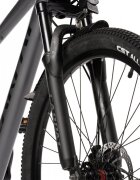 CARPAT Bicicleta Electrica E-Bike MTB Almighty C26518E GriNegru roti 26 inch inaltime utilizator 150-165 cm greutate suportata 120 kg viteza maxima25 kmh autonomie acumulator 60 km