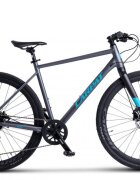 CARPAT Bicicleta Gravel ADV C28873A GriAlbastru 28 inch cadru aluminiu 10 viteze echipare Shimano Cues frane Hidraulice X-Spark Disc