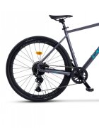 CARPAT Bicicleta Gravel ADV C28873A GriAlbastru 28 inch cadru aluminiu 10 viteze echipare Shimano Cues frane Hidraulice X-Spark Disc