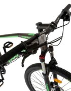CARPAT Bicicleta Hidraulica MTB-HT Wrangler C2959AH GriVerde schimbator Shimano 24 viteze cadru aluminiu 29 inch furca cu suspensie pe arcechipata cu cric anvelope Hakuba greutate maxima utilizator 120 Kg