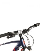 CARPAT Bicicleta Mountain Bike PRO C29212H Limited edition 29 inch cadru aluminiu culoare albastrurosu sistem franare pe disc inaltime maxima utilizator 170-195 cm greutate maxima utilizator 120 Kg suspensie pe arc