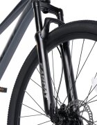 CARPAT Bicicleta MTB DURO 2.9 C29334H GriNegru roti 29 inch echipare Shimano AlivioAltus frane Hidraulice Radius cabluri integrate 9 Viteze greutate suportata 120 kg