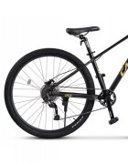 CARPAT Bicicleta MTB DURO 2.9 C29334H NegruGalben roti 29 inch echipare Shimano AlivioAltus frane Hidraulice Radius cabluri integrate 9 Viteze greutate suportata 120 kg