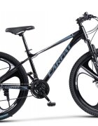 CARPAT Bicicleta MTB Evolution C26313M NegruGriAlb 26 inch cadru din aluminiu frana mecanica pe disc suspensie pe arc