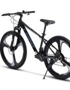CARPAT Bicicleta MTB Evolution C26313M NegruGriAlb 26 inch cadru din aluminiu frana mecanica pe disc suspensie pe arc