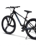 CARPAT Bicicleta MTB Evolution C27313M NegruGriAlb 27.5 inch cadru din aluminiu frana mecanica pe disc suspensie pe arc