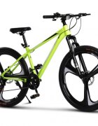 CARPAT Bicicleta MTB Evolution C27313M VerdeAlb 27.5 inch cadru din aluminiu frana mecanica pe disc suspensie pe arc