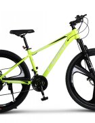 CARPAT Bicicleta MTB Evolution C27313M VerdeAlb 27.5 inch cadru din aluminiu frana mecanica pe disc suspensie pe arc