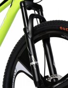 CARPAT Bicicleta MTB Evolution C27313M VerdeAlb 27.5 inch cadru din aluminiu frana mecanica pe disc suspensie pe arc