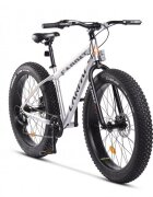 CARPAT Bicicleta MTB-Fat Bike Aventus C26217A 26 Inch griportocaliunegru inaltime maxima utilizator 150-195 cm pana la 120 kg Sistem de franare mecanic pe disc Anvelope Compass suspensie pe arc