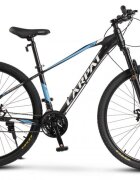 CARPAT Bicicleta MTB-HT Ian 2.9 C2959G NegruAlbAlbastru roti 29 inch 21 viteze inaltime utilizator 170-195 cm greutate suportata 120 kg