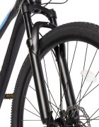 CARPAT Bicicleta MTB-HT Ian 2.9 C2959G NegruAlbAlbastru roti 29 inch 21 viteze inaltime utilizator 170-195 cm greutate suportata 120 kg