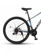 CARPAT Bicicleta MTB-HT Ian 2.9 C2959G NegruAlbAlbastru roti 29 inch 21 viteze inaltime utilizator 170-195 cm greutate suportata 120 kg
