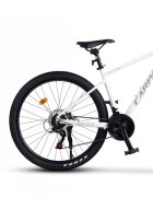CARPAT Bicicleta MTB-HT Pro Teen C26472A Albgri roti 26 inch cadru aluminiu 21 viteze echipare Shimano frane disc mecanice cabluri integrate