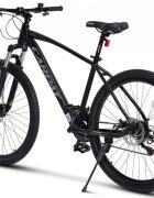 CARPAT Bicicleta MTB Invictus C27357C NegruGri roti 27.5 inch inaltime utilizator 160-175 cm greutate suportata 120 kg