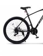 CARPAT Bicicleta MTB Invictus C27357C NegruGri roti 27.5 inch inaltime utilizator 160-175 cm greutate suportata 120 kg