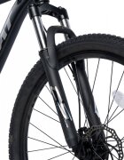 CARPAT Bicicleta MTB Invictus C27357C NegruGri roti 27.5 inch inaltime utilizator 160-175 cm greutate suportata 120 kg