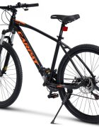 CARPAT Bicicleta MTB Invictus C27357C NegruPortocaliu roti 27.5 inch inaltime utilizator 160-175 cm greutate suportata 120 kg