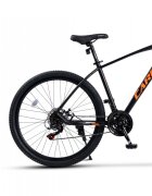 CARPAT Bicicleta MTB Invictus C27357C NegruPortocaliu roti 27.5 inch inaltime utilizator 160-175 cm greutate suportata 120 kg