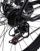CARPAT Bicicleta MTB Invictus C27357C NegruPortocaliu roti 27.5 inch inaltime utilizator 160-175 cm greutate suportata 120 kg