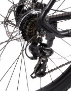 CARPAT Bicicleta MTB Invictus C2757C NegruGri roti 27.5 inch 21 viteze inaltime utilizator 160-175 cm greutate suportata 120 kg